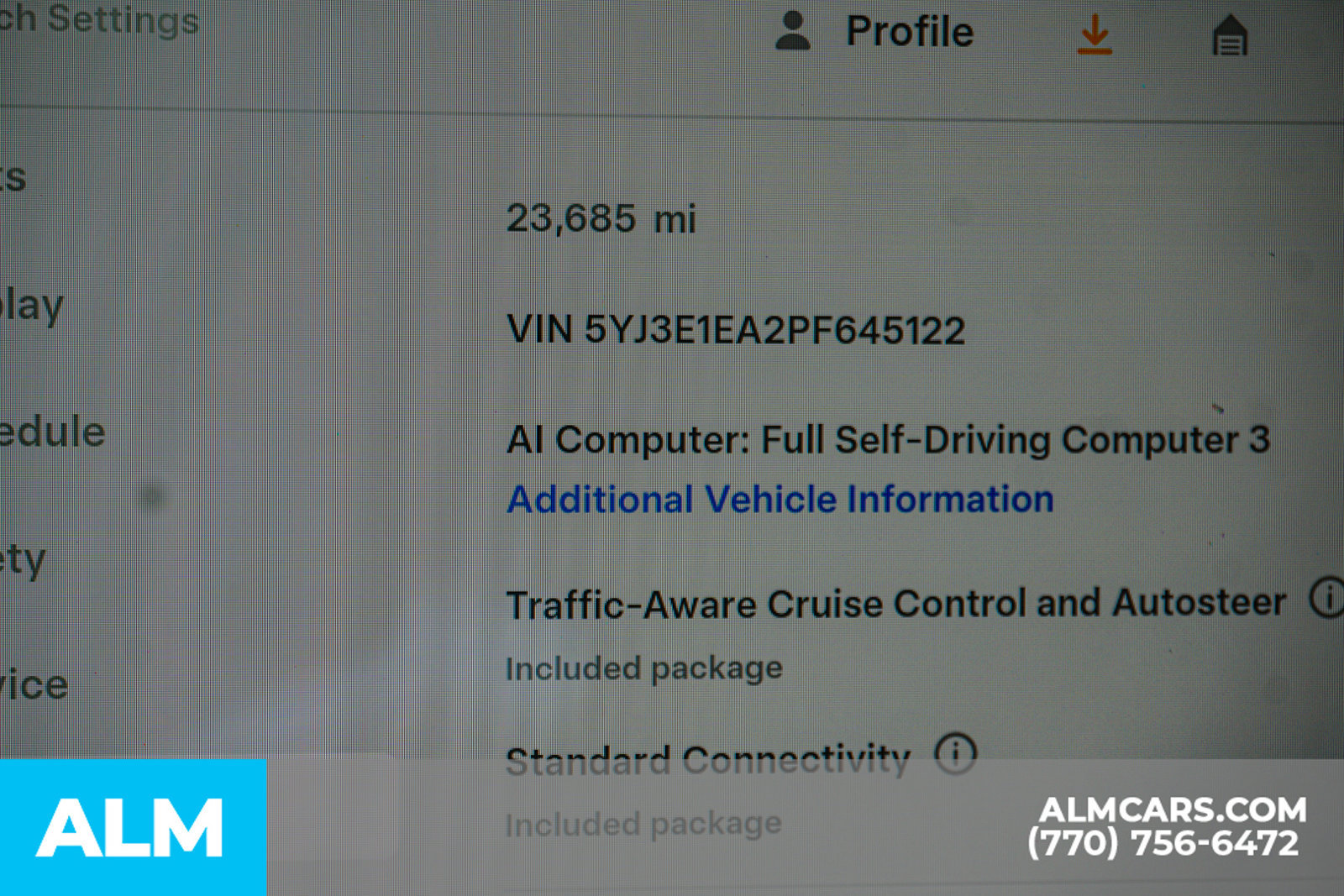 Used 2023 Tesla Model 3 Standard Range RWD image 60