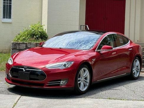 Used 2015 Tesla Model S P85D AWD/4WD image 2