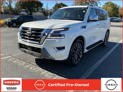 Certified 2024 Nissan Armada Platinum w/ Captain's Chairs Package