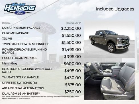 New 2026 Ford F250 Lariat w/ Lariat Premium Package AWD/4WD image 7