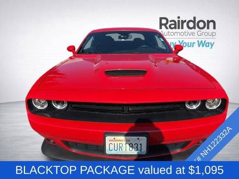 Used 2022 Dodge Challenger GT w/ Blacktop Package RWD image 2
