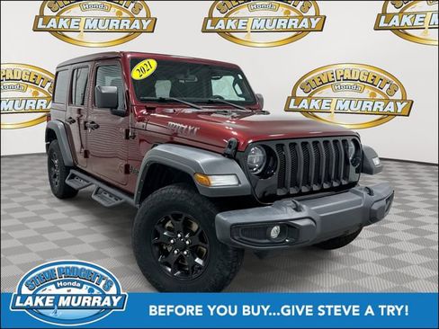 Used 2021 Jeep Wrangler Unlimited Sport AWD/4WD image 1