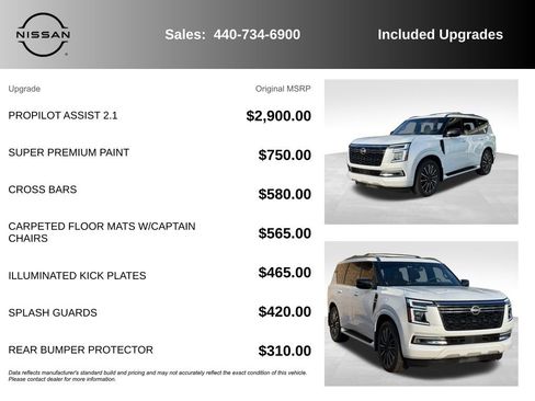 New 2026 Nissan Armada Platinum Reserve image 7