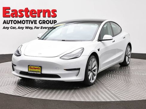 Used 2021 Tesla Model 3 Long Range AWD/4WD image 1