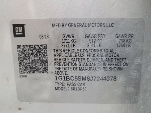 Used 2018 Chevrolet Cruze LS FWD image 33