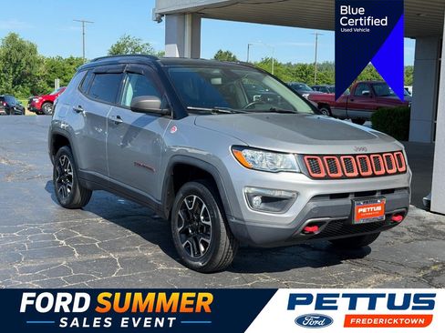 Used 2020 Jeep Compass Trailhawk AWD/4WD image 1