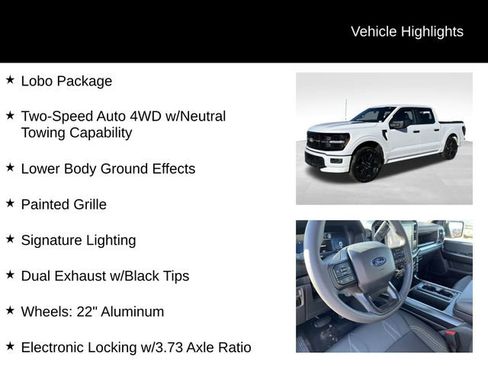 New 2025 Ford F150 STX w/ LOBO Package image 7
