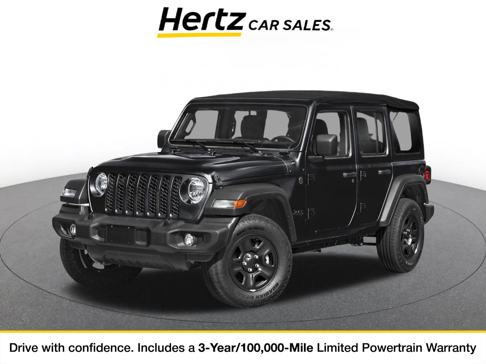 Used 2025 Jeep Wrangler Unlimited Sahara AWD/4WD image 1