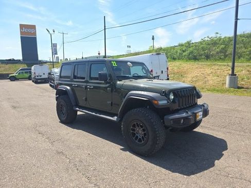 Used 2022 Jeep Wrangler Unlimited Sport AWD/4WD image 2