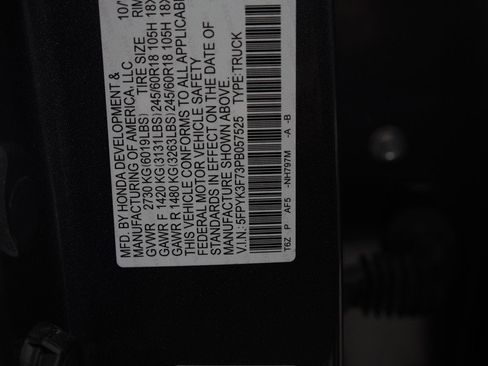 Used 2023 Honda Ridgeline RTL-E image 24