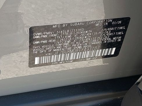 New 2026 Subaru Outback Wilderness image 32