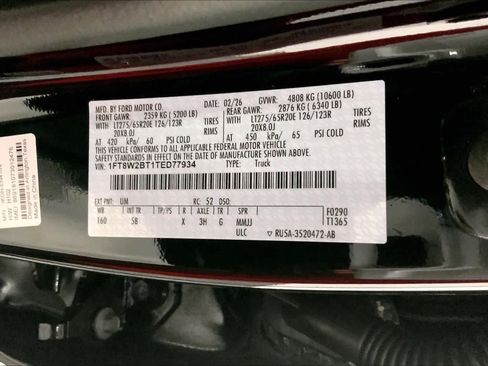 New 2026 Ford F250 Lariat w/ Chrome Package AWD/4WD image 20