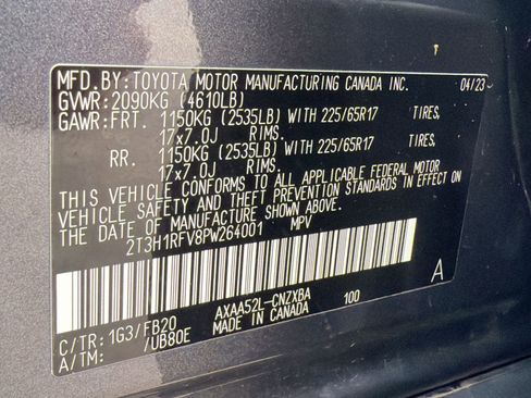 Used 2023 Toyota RAV4 LE FWD image 19