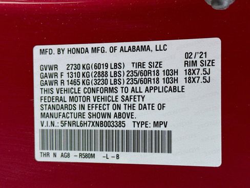 Used 2022 Honda Odyssey EX-L image 23
