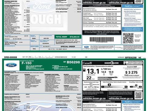 Used 2021 Ford F150 Lariat w/ Equipment Group 502A High AWD/4WD image 3