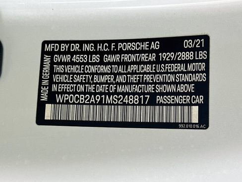 Used 2021 Porsche 911 Carrera 4S AWD/4WD image 31