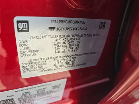 Used 2025 GMC Sierra 2500 AT4 w/ Technology Package AWD/4WD image 15