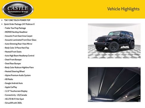 New 2026 Jeep Wrangler Unlimited Rubicon AWD/4WD image 3