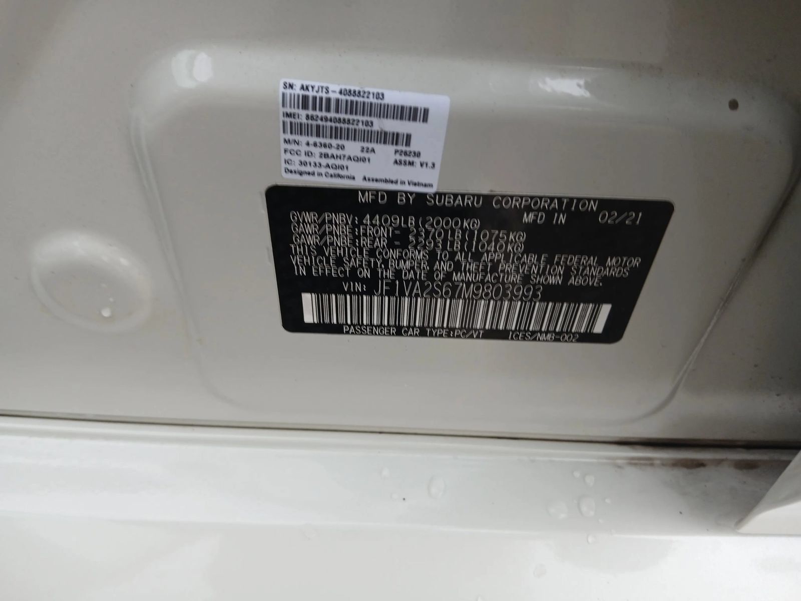 Used 2021 Subaru WRX STI AWD/4WD image 19