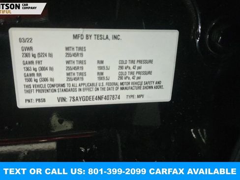 Used 2022 Tesla Model Y Long Range image 3