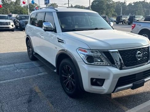 Used 2018 Nissan Armada Platinum w/ Captain Seat Package AWD/4WD image 4