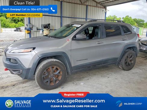 Used 2017 Jeep Cherokee Trailhawk AWD/4WD image 1