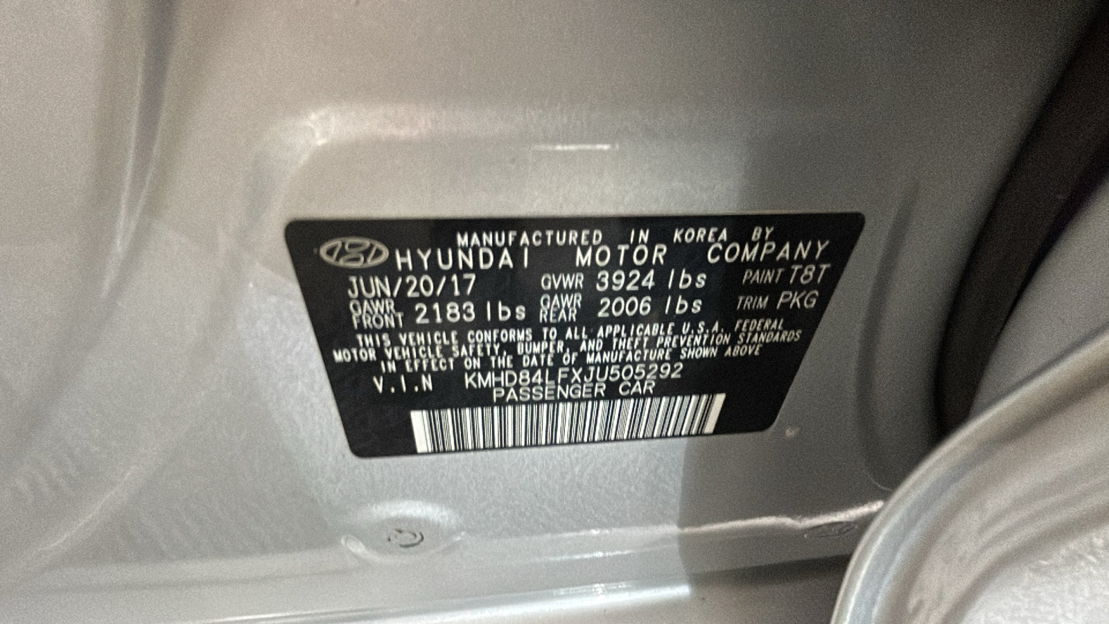 Used 2018 Hyundai Elantra Value Edition w/ Cargo Package FWD image 12