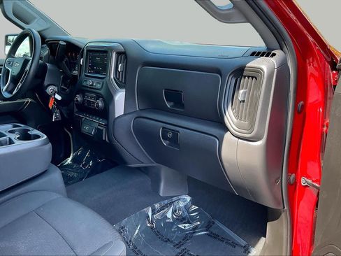 Used 2021 Chevrolet Silverado 1500 Custom w/ LPO, Dark Essentials Package RWD image 16