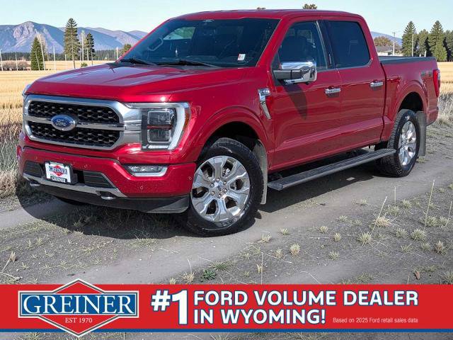 Certified 2021 Ford F150 Platinum w/ Equipment Group 701A High AWD/4WD image 1