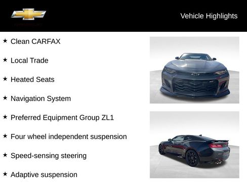 Used 2017 Chevrolet Camaro ZL1 image 18