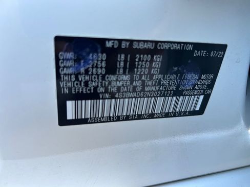 Used 2022 Subaru Legacy Premium image 34