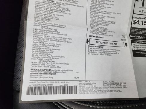 Used 2026 RAM 1500 RHO w/ RHO Level 1 Equipment Group image 68