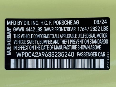 Certified 2025 Porsche 911 Carrera image 36