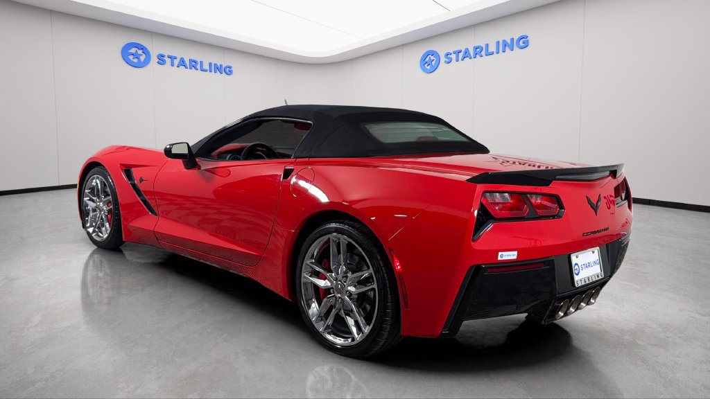 Certified 2015 Chevrolet Corvette Stingray Convertible w/ 3LT Preferred Equipment Group RWD image 8