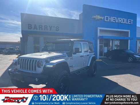 Used 2022 Jeep Wrangler Unlimited Rubicon w/ Steel Bumper Group image 1