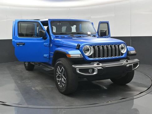 Used 2024 Jeep Wrangler Unlimited Sahara w/ Technology Group AWD/4WD image 55