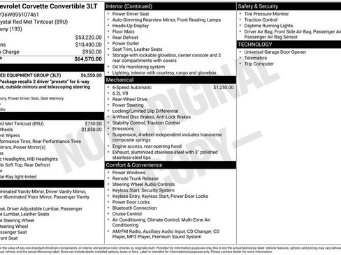 Used 2009 Chevrolet Corvette Convertible w/ Preferred Equipment Group image 13