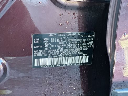 Used 2023 Subaru Outback Touring XT w/ Popular Package #2 image 39