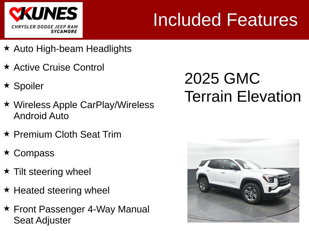 Used 2025 GMC Terrain Elevation AWD/4WD image 4