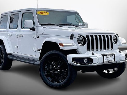 Certified 2022 Jeep Wrangler Unlimited Sahara image 1
