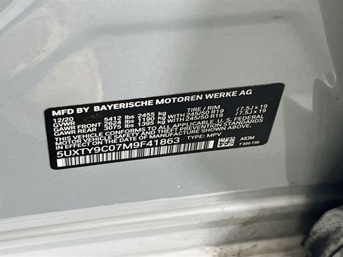 Used 2021 BMW X3 M40i w/ Premium Package image 32