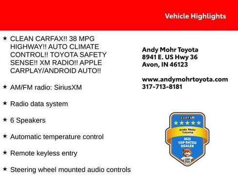 Used 2022 Toyota Corolla LE FWD image 2