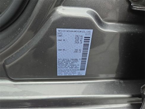 New 2025 Nissan Altima 2.5 SL image 38