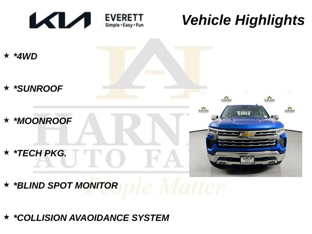 Used 2022 Chevrolet Silverado 1500 LTZ w/ LTZ Premium Package AWD/4WD image 9