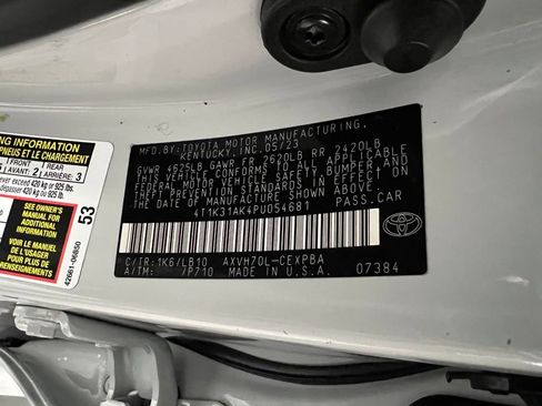 Used 2023 Toyota Camry XSE w/ Navigation Package FWD image 42