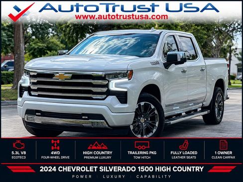 Used 2024 Chevrolet Silverado 1500 High Country AWD/4WD image 1