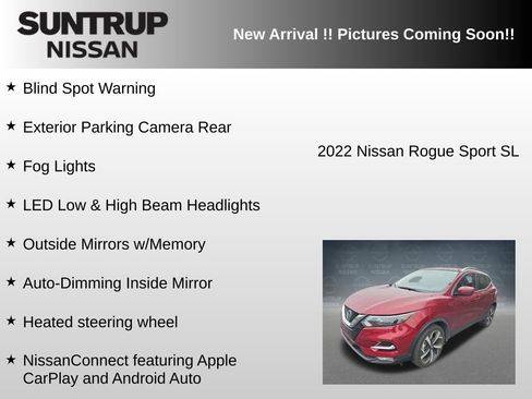 Used 2022 Nissan Rogue Sport SL w/ Premium Package image 8