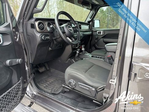 Used 2021 Jeep Wrangler Unlimited Sport image 13