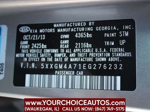 Used 2014 Kia Optima LX image 30