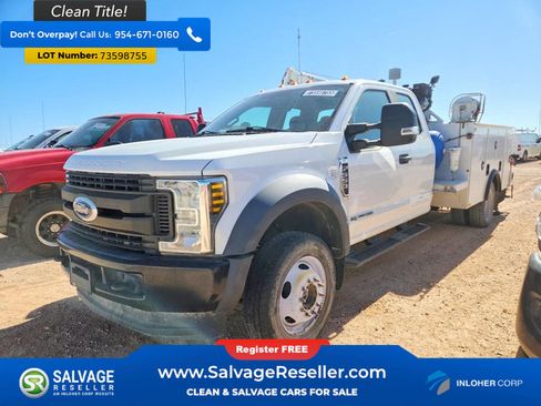 Used 2019 Ford F550 4x4 SuperCab Super Duty image 1